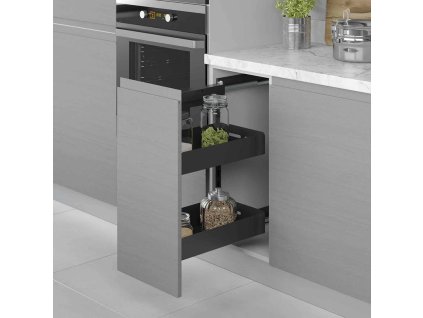 Plnovysuvny 2 kos s tlumenim STARAX Unique Box pravy antracit s vysuvy BLUM 350mm 305x470x635mm S 2792 UB A a124359479 10638