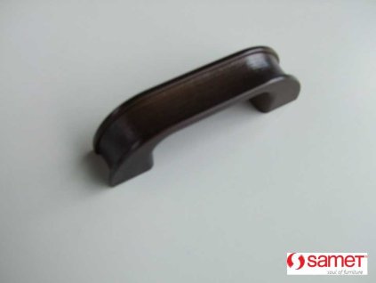 DUB 64mm plast hnědá 061923