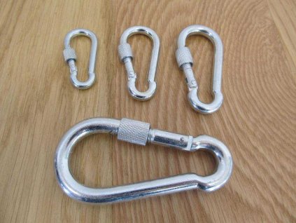 Karabina s matici 60x6mm pZn 120kg a181865 10638