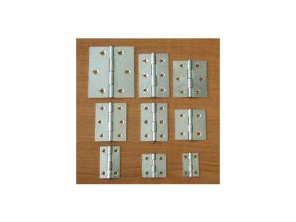 Zaves kloubovy 30x20mm bily Zn a187886 10638