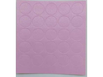 Samolepici krytka 14mm 083 ruzova kronopol 25ks plato a37478052 10638