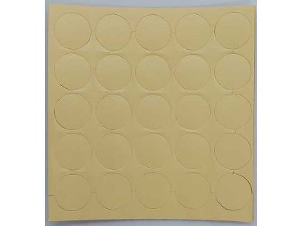 Samolepici krytka 14mm 090 m yellow 25ks plato a37507812 10638