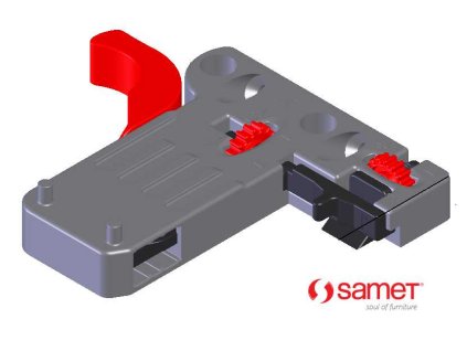 Drzak k vysuvum SLIDE a PUSH plast pravy a48138564 10638