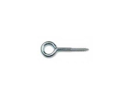 Oko lesenarske s vrutem nesvarene 7 8x100x22mm Zn a107343734 10638