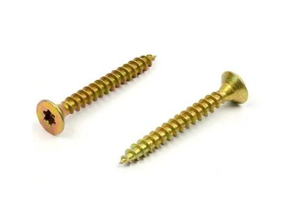 Vrut 3,0x12 celozávit /1000ks/žlutý Zn TORX