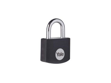 Visací zámek YALE YE3B/25/112/1/BK 3kl. ALU černý