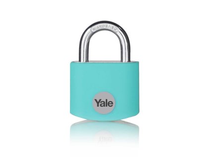 Visací zámek YALE YE3B/25/112/1/TE 3kl. ALU světle modrý