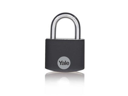 Visací zámek YALE YE3B/32/116/1/BK 3kl. ALU černý