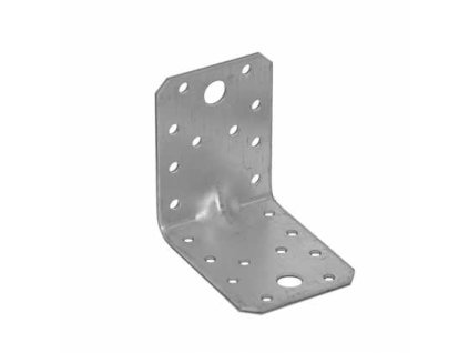 Úhelník s prolisem KP4 - 70x70x55/2,5mm pZn 4024