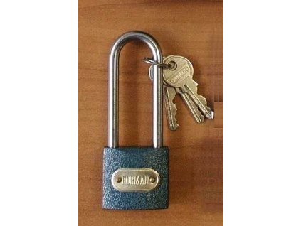 Visaci zamek Fe 12 50mm LS dlouhe oko d9 62mm FORMAN a185465 10638