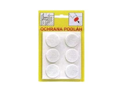 Ochrana podlah filc 106 28mm Bila 6ks a6653840 10638