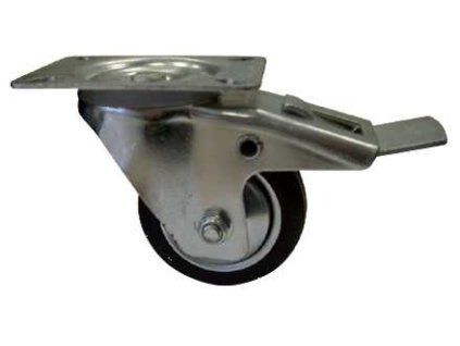 Kolecko otocne zatez brzda d100mm pozink 70 kg 257140 a43929784 10638