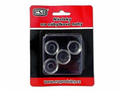 Navleky gumove d 16mm transparentni ESO sada 4ks a114652730 10638