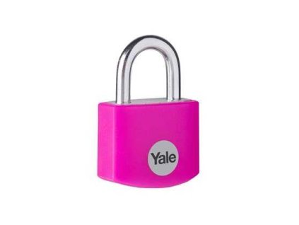 Visaci zamek YALE YE3B 25 112 1 P 3kl ALU ruzovy a123365952 10638