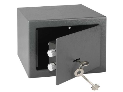 Trezor mechanicky nabytkovy RS 17 K 23x17x17cm sedy a40056153 10638