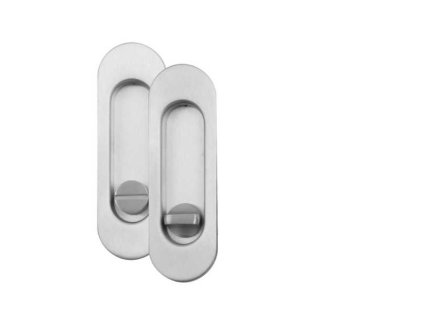 Musle ovalna FT 3665AR WC brous chrom OCS 125x40mm a94447391 10638