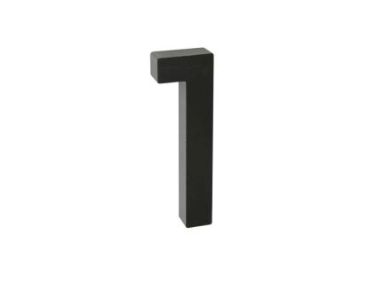 Cislo domovni 3D RN 100LV 1 AL C 3D 1 cerne matne a100564956 10638