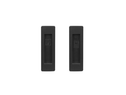 Musle na posuvne dvere RK MUS GROSSETO WC CE 140x44 19mm nikl cerna matna a125769106 10638