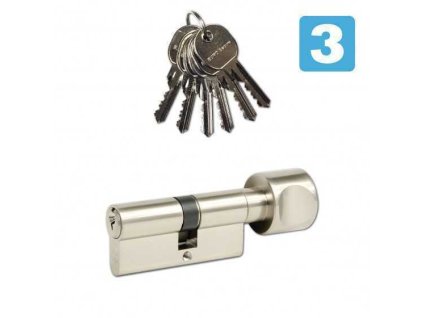 Vlozka EURO SECURE 45 55K s knoflikem Ni 6 klicu R1 TB3 a125820254 10638