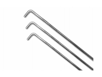Rozvorova tyc 625mm bily Zn d 6mm a184736 10638
