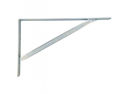 Konzola policova bily zinek 400x255x30mm 100kg par a185978 10638