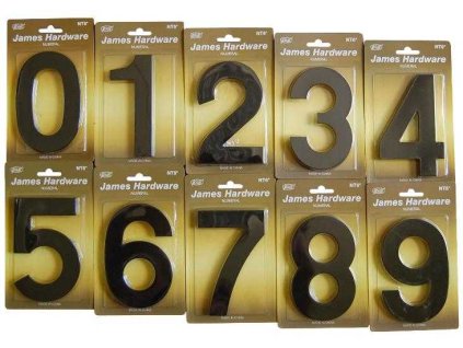 Cislice 7 fasadni NT6 152mm cerna mat a18566793 10638