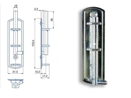 Zastrc HOBES ZM 100 bily Zn a34055393 10638