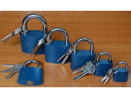 Visaci zamek oval H 63mm 10 33 3 kl modry a42225684 10638