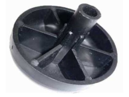 Kluzak kulaty 60x20mm hnedy a42273508 10638