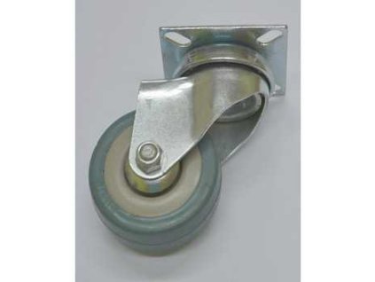 Kolecko d100x26mm otocne plotna seda guma 55 kg a43061555 10638