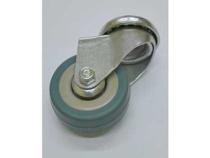 Kolecko d120x27 otocne otvor pro sroub M10 seda guma 60kg a44357932 10638