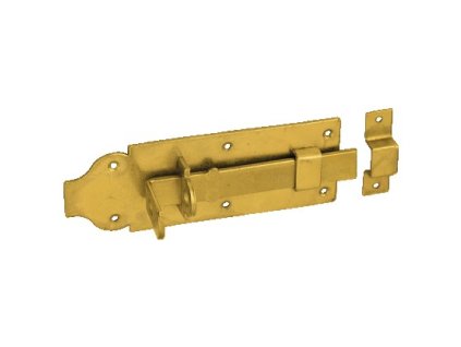 Zastrc zamykaci rovna WZP 180 180x65x6 0mm zl Zn 8536 a47572457 10638