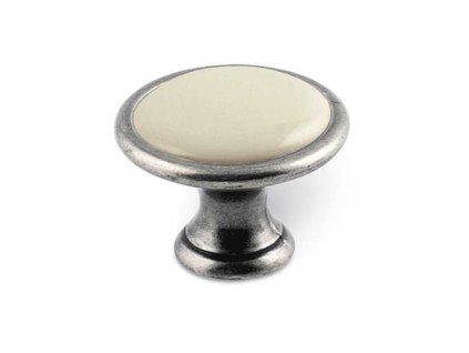 Knopek SIRO 1700 29 d29mm starostribro porcelan ZN29 PF21 a50876227 10638