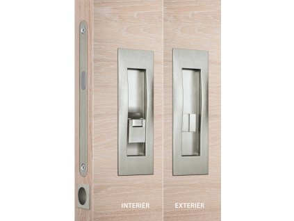 Sada KIT QUATRO WC XR inoxchrom musle WC zamek manetta a85503485 10638