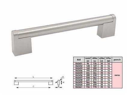 ALENA I d14 320 361mm uchytka NEREZ a106184434 10638