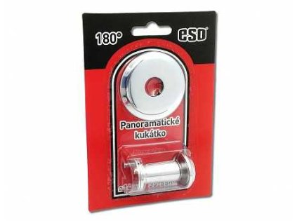 Pruhleditko chrom 180 35 55mm ESO komplet blistr a108552435 10638