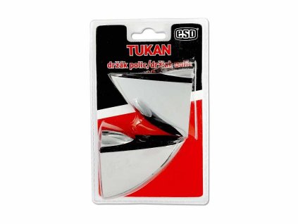 Drzak polic TUKAN L ESO CHROM 75mm 2ks blistr nosnost 12kg ks a113058219 10638