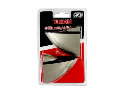 Drzak polic TUKAN L ESO NI brouseny 75mm 2ks blistr nosnost 12kg ks a113058506 10638