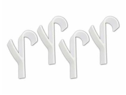 Vesak zavesny na radiator bily ESO sada 4ks a115365899 10638