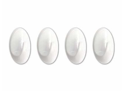 Vesak samolepici plastovy bily ESO 24x35mm sada 4ks a115366473 10638