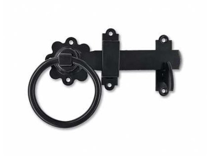 Brankova zavora s krouzkem 150mm cerny lak a120592410 10638