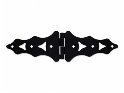 Zaves okrasny RUSTIKO siroky 400 200x114 d10mm cerny lak cena je za par a121321591 10638