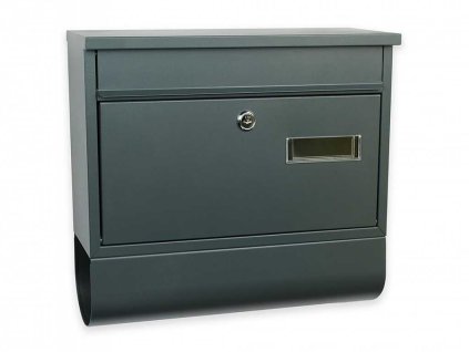 Postovni schranka RADIM velka s rourou antracit 360x320x90mm CH X a49428457 10638