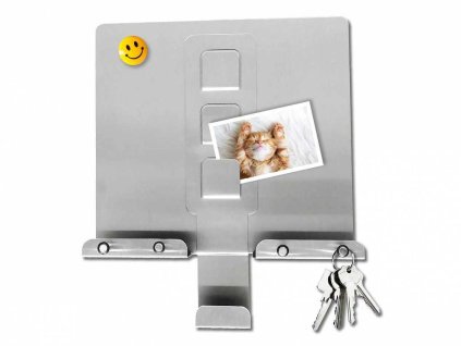 Panel na klíče C nerez (250x285x80)