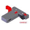 Drzak k vysuvum SLIDE a PUSH plast pravy a48138564 10638