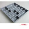 Pribornik plast sedy variabilni 600x500mm se zahnutim SAMET a23443694 10638