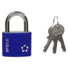 Visaci zamek RV APOLLO 40 MOD 3 klice modry a47659260 10638