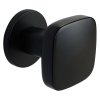 RK KNOB C16 BARI zamakova koule fixni CE cerna matna pro RK K16 a128763531 10638