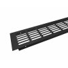 Vetraci mrizka 100x800mm cerna matna a189839 10638