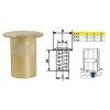 Protikus zastrce protiprachovy d20mm Ms 475020 a106576928 10638